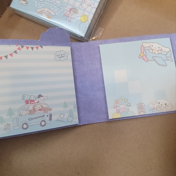 Cinnamoroll Sanrio 6 in 1 notepad 4 Pack - Picture 10 of 11